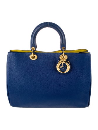 Christian Dior Leather Diorissimo Large