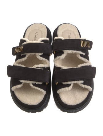Christian Dior Suede Mules
