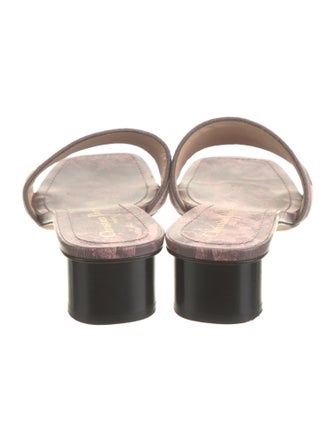 Christian Dior Printed Slides