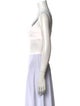 Christian Dior Square Neckline Sleeveless Crop Top