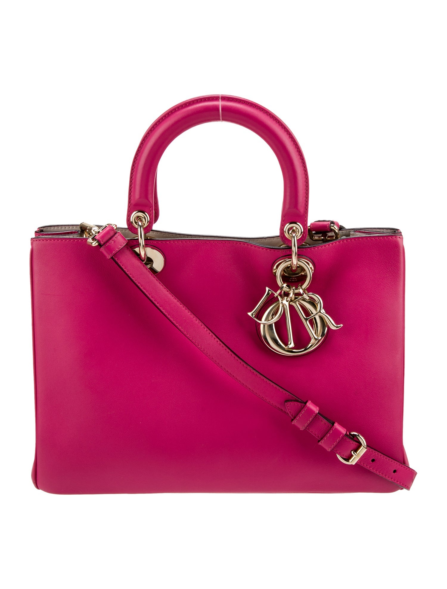 Christian Dior Leather Diorissimo Medium