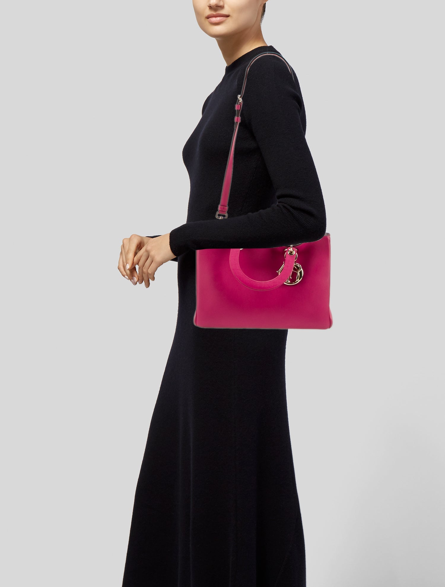 Christian Dior Leather Diorissimo Medium