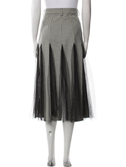 Christian Dior Virgin Wool Midi Length Skirt