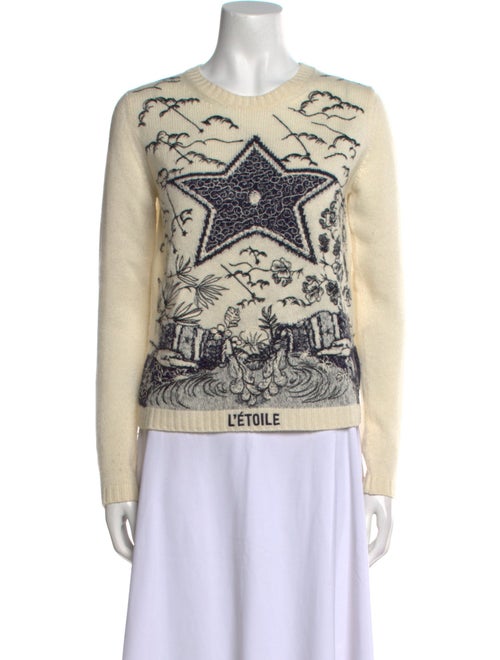 Christian Dior Cashmere Printed Sweater