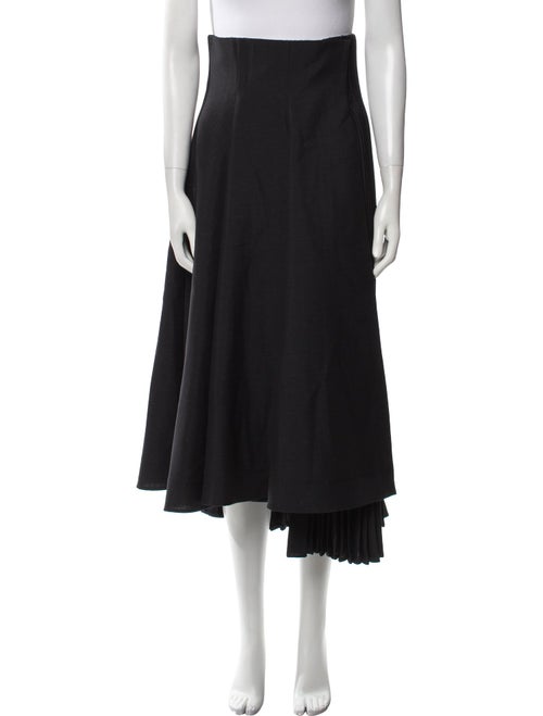 Christian Dior Wool Midi Length Skirt