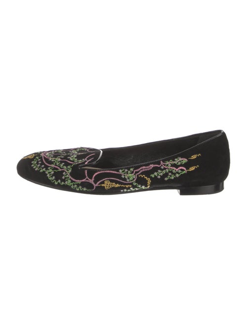 Christian Dior Suede Printed Flats