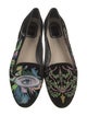 Christian Dior Suede Printed Flats