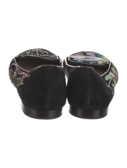 Christian Dior Suede Printed Flats