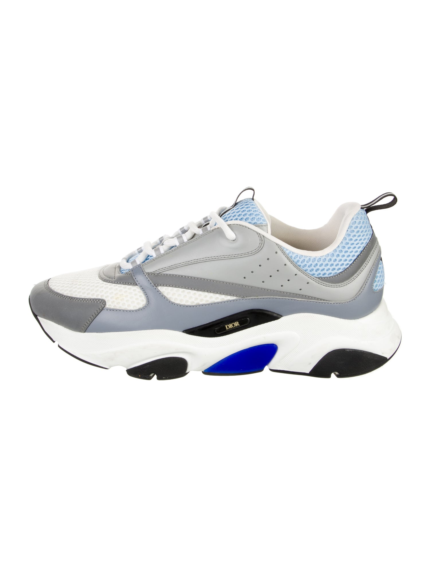 Christian Dior B22 'Grey White Blue' Athletic Sneakers
