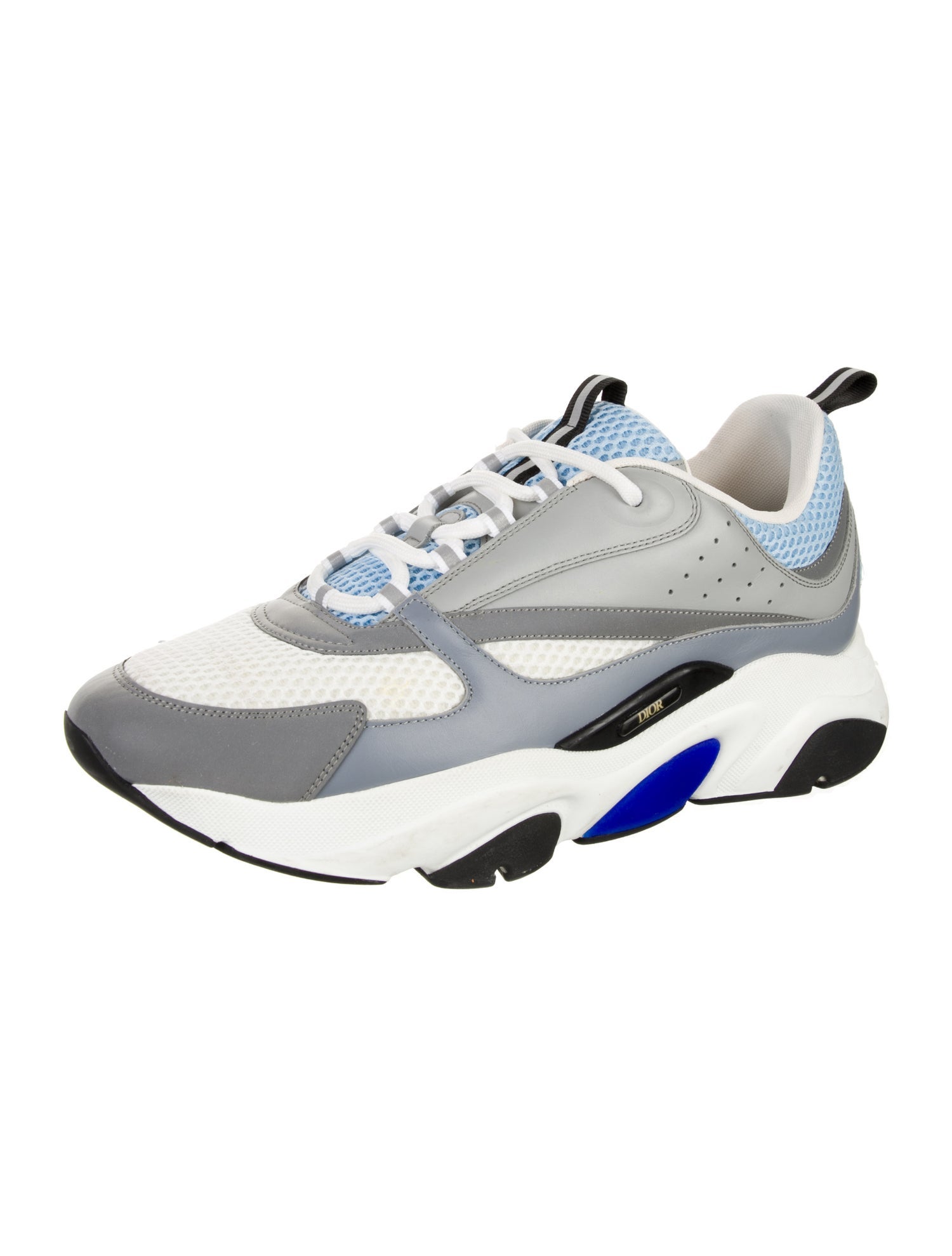 Christian Dior B22 'Grey White Blue' Athletic Sneakers
