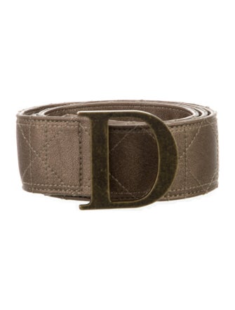 Christian Dior 2007 Cannage Pattern Belt