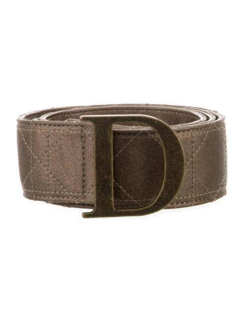 Christian Dior 2007 Cannage Pattern Belt