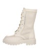 Christian Dior Leather Combat Boots
