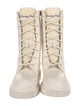 Christian Dior Leather Combat Boots