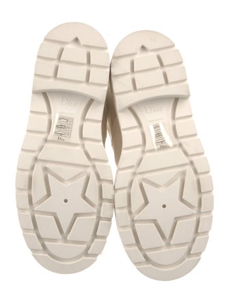 Christian Dior Leather Combat Boots