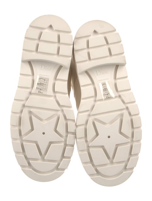 Christian Dior Leather Combat Boots