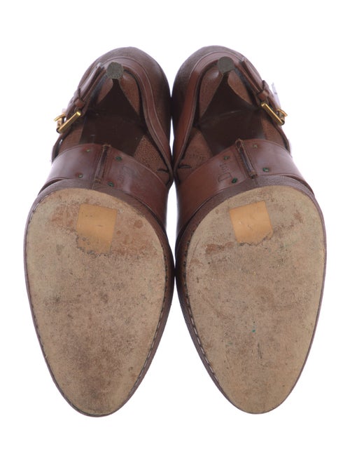 Christian Dior Leather Lace-Up Boots