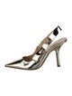 Christian Dior Patent Leather Slingback Pumps