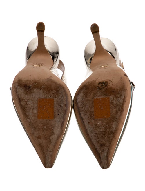 Christian Dior Patent Leather Slingback Pumps