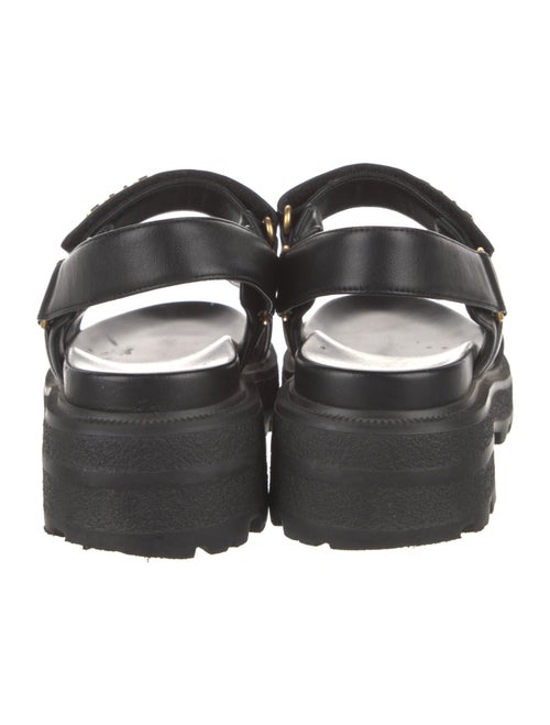 Christian Dior Leather Slingback Sandals