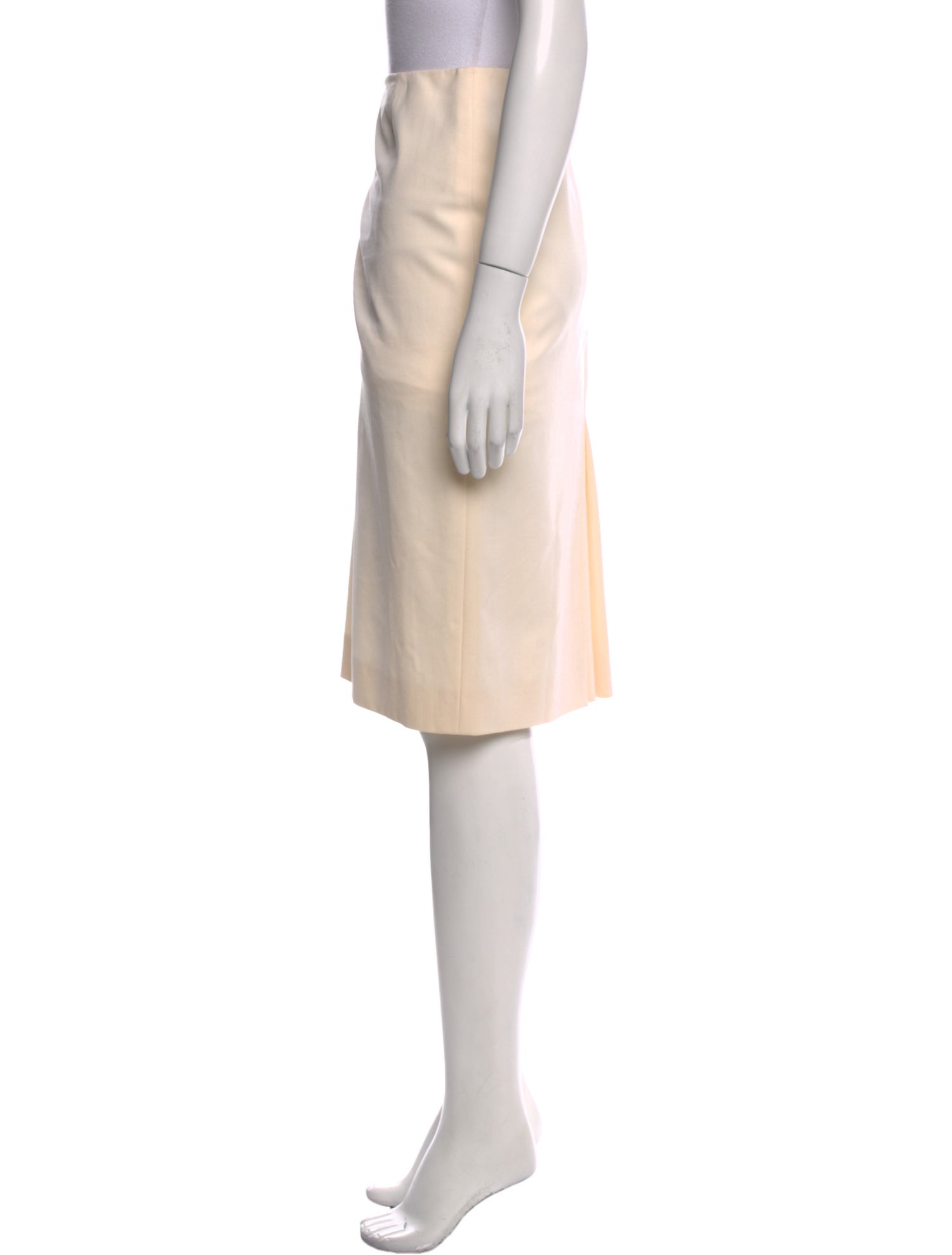 Christian Dior Wool Knee-Length Skirt