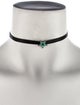 Christian Dior D Porte-Bonheur Star Choker Necklace