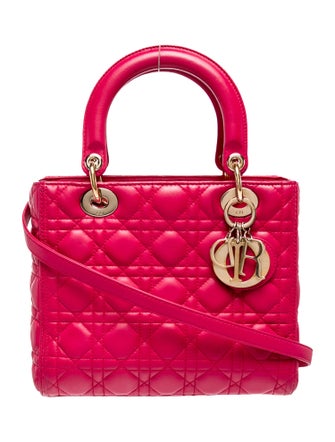 Christian Dior Cannage Lady Dior Medium