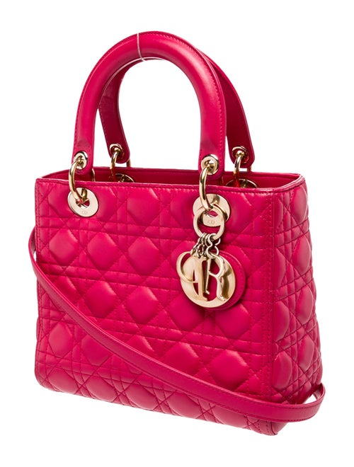 Christian Dior Cannage Lady Dior Medium