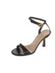 Christian Dior Leather Bow Accents Sandals