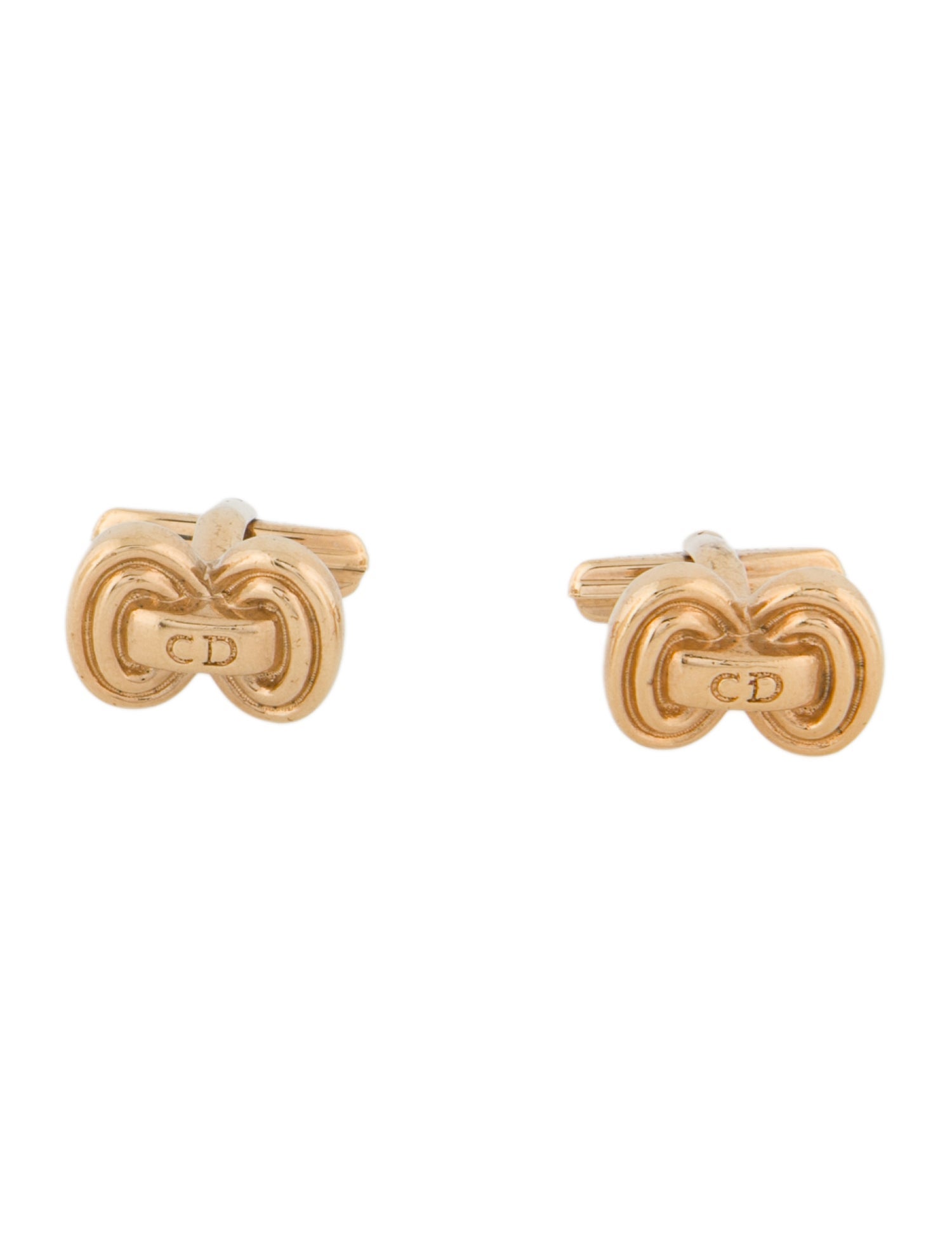 Christian Dior Vintage CD Cufflinks