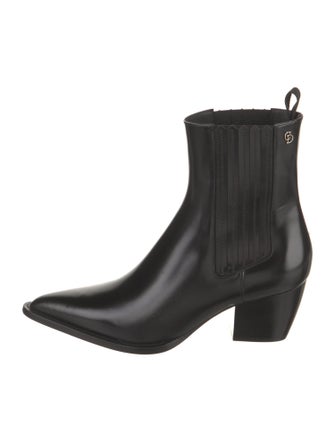 Christian Dior Leather Chelsea Boots