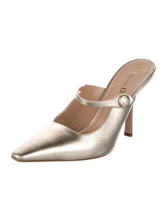 Christian Dior Leather Mules