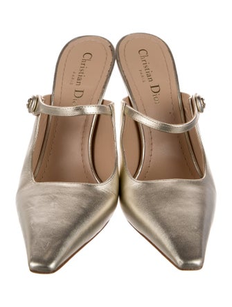 Christian Dior Leather Mules