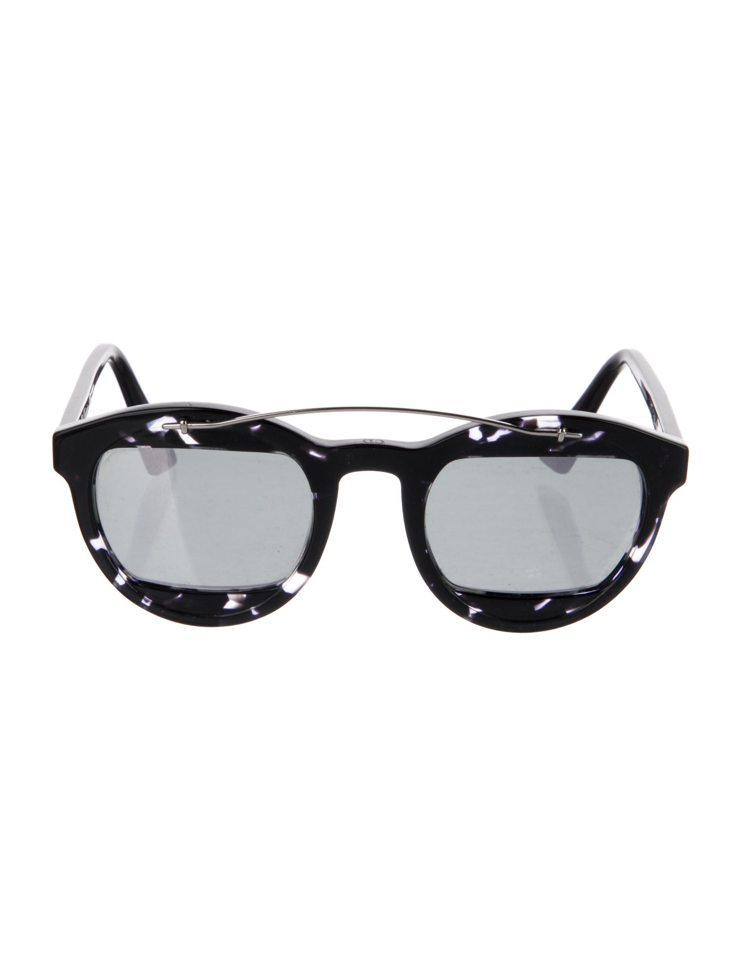 Christian Dior Round Mirrored Sunglasses