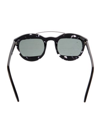Christian Dior Round Mirrored Sunglasses