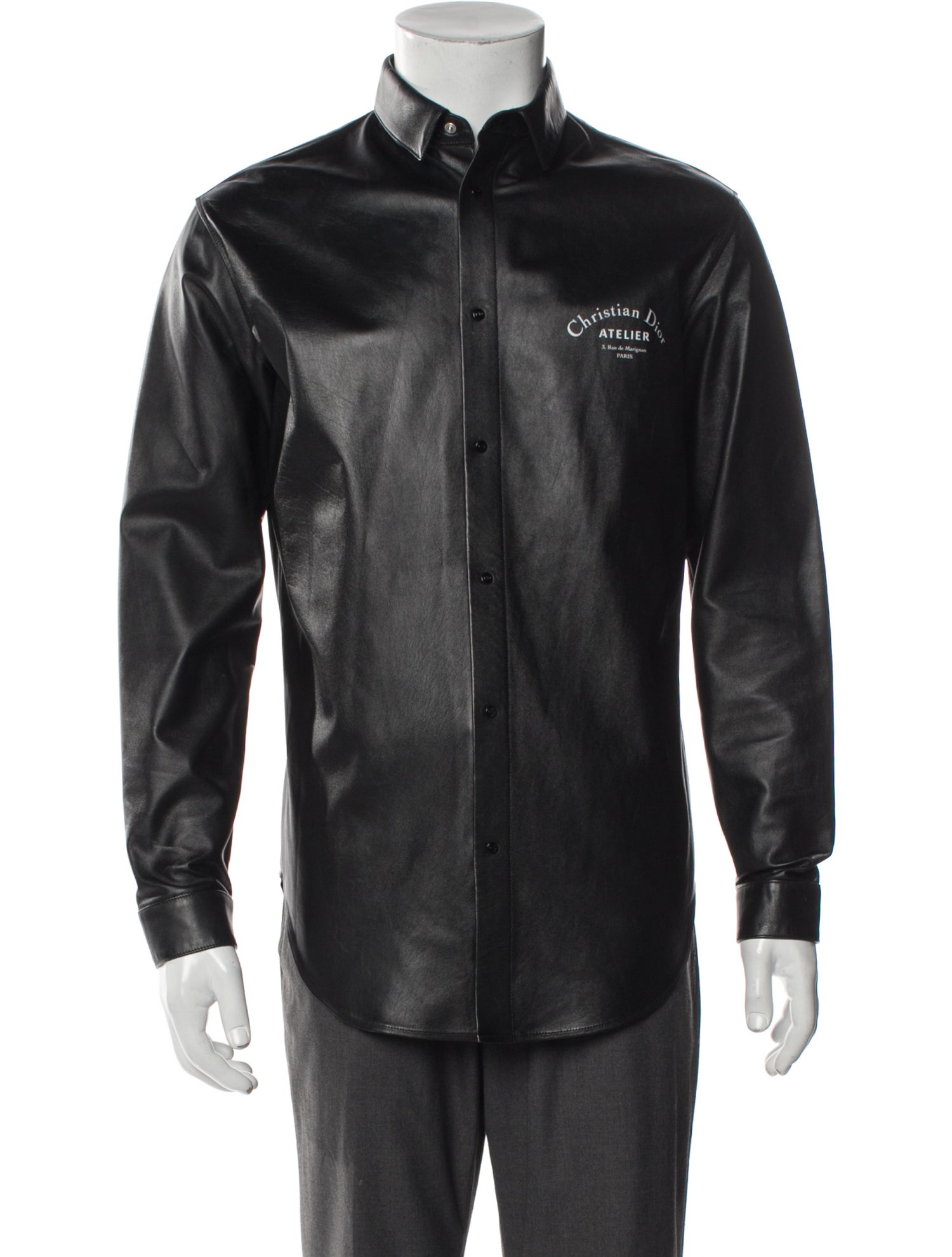 Dior Homme Oblique Jacquard Lamb Leather Moto Jacket