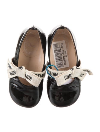 Christian Dior Toddler Girls' Patent Leather Ballet Flats