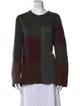 Christian Dior Cashmere Plaid Print Sweater