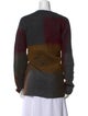 Christian Dior Cashmere Plaid Print Sweater