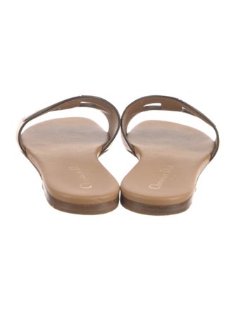 Christian Dior Leather Slides