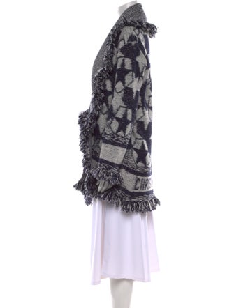 Christian Dior Virgin Wool Printed Sweater