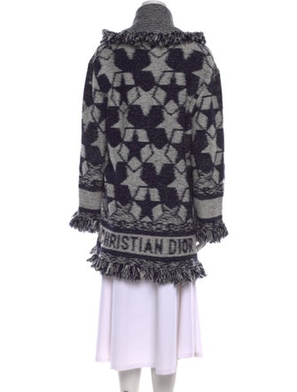 Christian Dior Virgin Wool Printed Sweater
