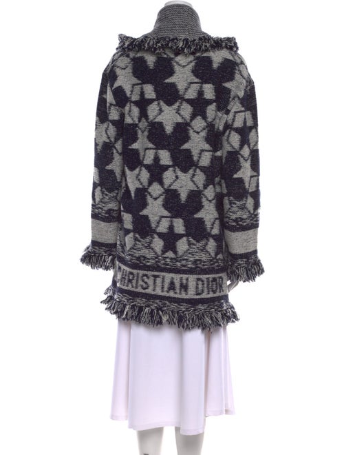 Christian Dior Virgin Wool Printed Sweater