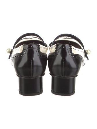 Christian Dior Leather Printed Pumps