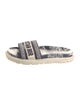 Christian Dior Canvas Printed Espadrilles