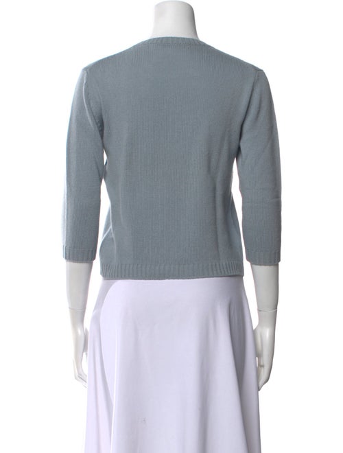 Christian Dior Cashmere Graphic Print Sweater