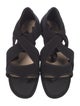 Christian Dior Neoprene Grosgrain Trim Gladiator Sandals