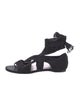 Christian Dior Neoprene Grosgrain Trim Gladiator Sandals