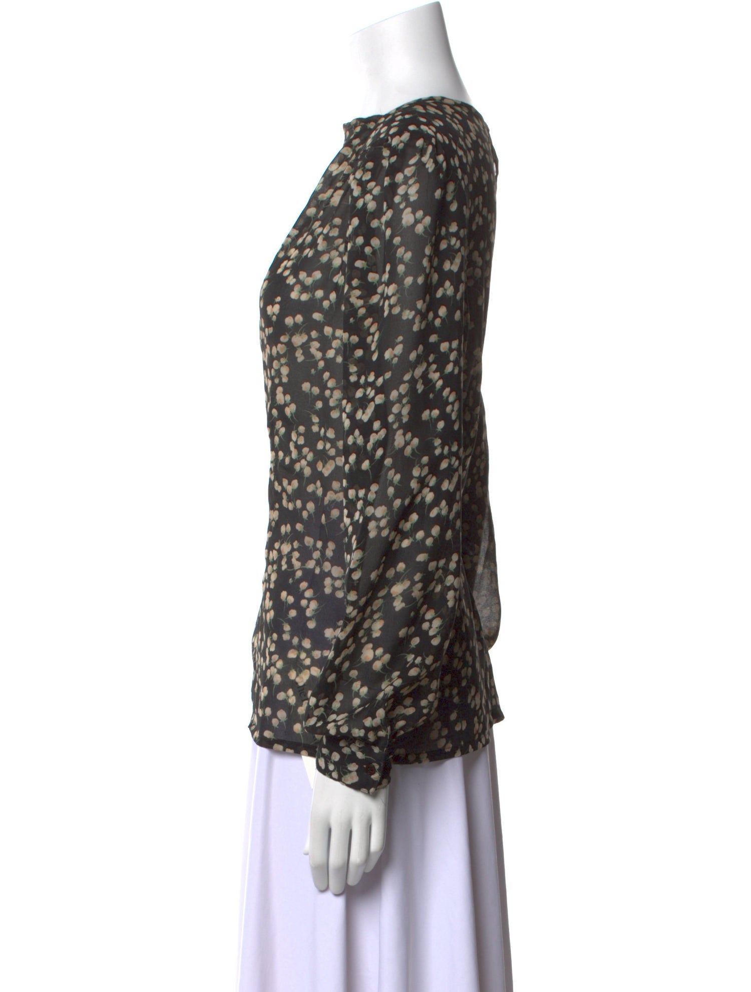 Christian Dior Vintage Printed Blouse