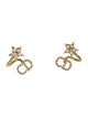 Christian Dior Crystal Clair D Lune Earrings